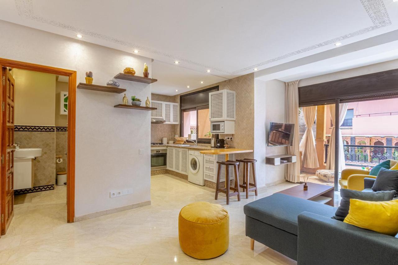 Le Palmier - Appartement Authentique A Gueliz Marrakesh Extérieur photo
