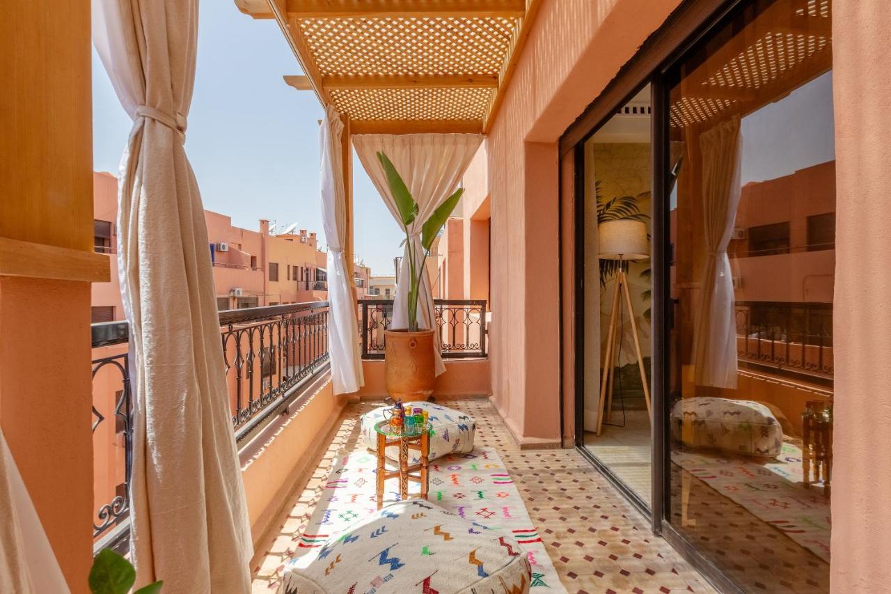 Le Palmier - Appartement Authentique A Gueliz Marrakesh Extérieur photo