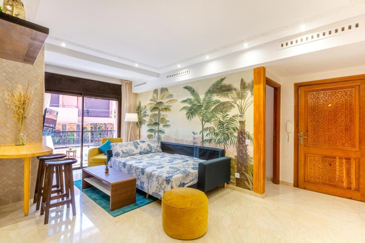 Le Palmier - Appartement Authentique A Gueliz Marrakesh Extérieur photo