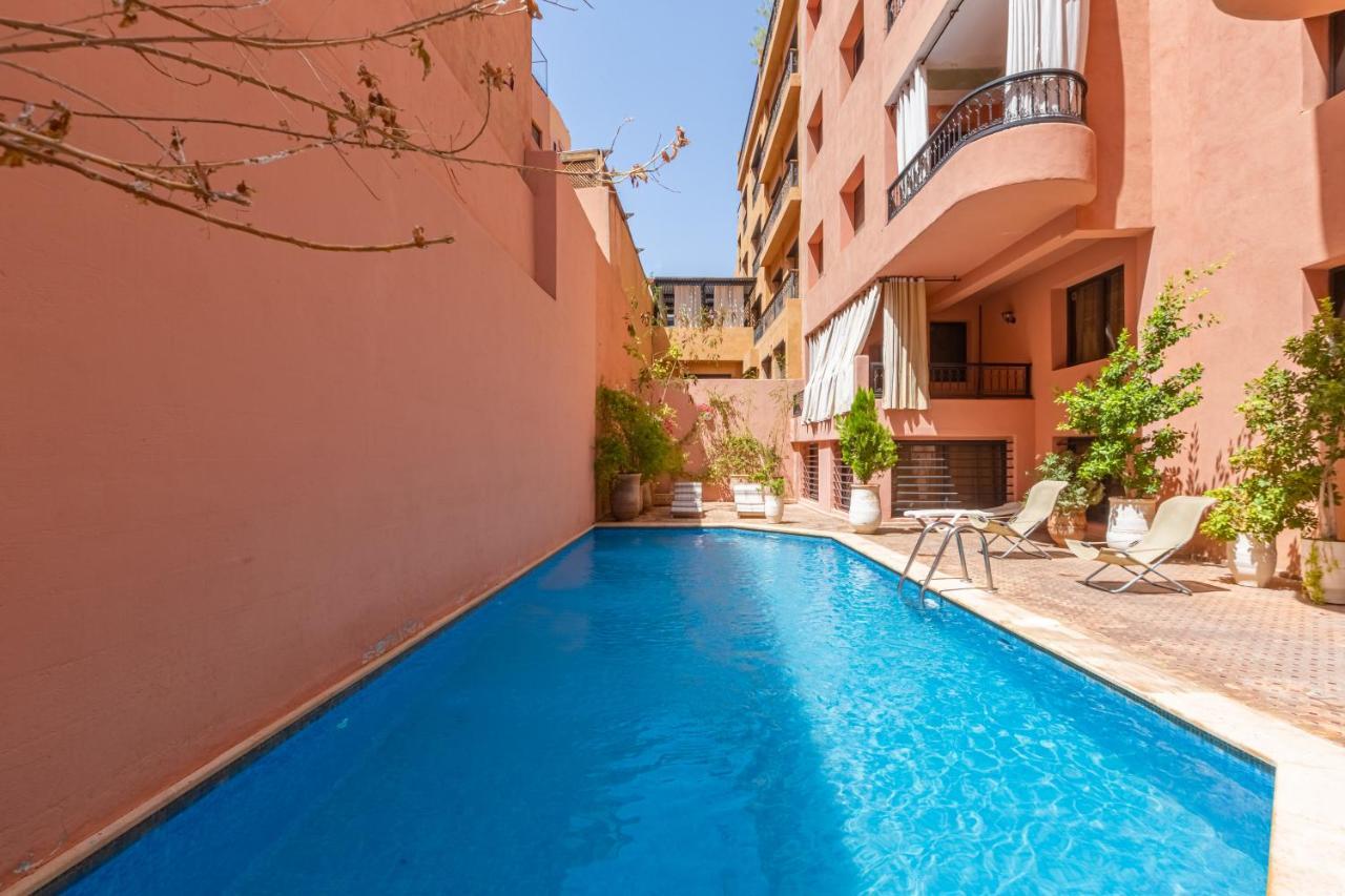 Le Palmier - Appartement Authentique A Gueliz Marrakesh Extérieur photo